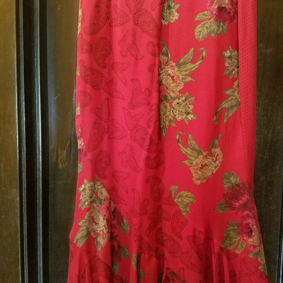 Chico's Design Silk Skirt - Picture 2 of 3